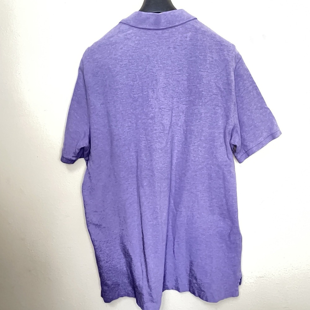 Polo Ralph Lauren Mens Polo set 2 Classic Fit Purple Heather Cotton Shirt Large - Picture 8 of 16